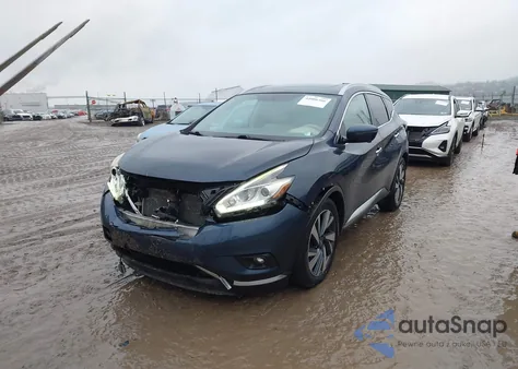 2018 Nissan Murano Platinum from USA, damaged, VIN 5N1AZ2MH1JN191949